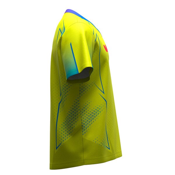 Butterfly Table Tennis Nathas Shirt - Lime Green - Right Side